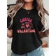 thumbnail image 1 of Camisetas de San Valentín, regalos para esposas, regalos para novias, camisetas de San Valentín, regalos de San Valentín, amor, camiseta "Para ella, amada" para adultos, hombres, mujeres, adolescente, 1 of 6