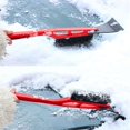 thumbnail image 4 of Speravity Rascador de hielo 2 en 1 para vehículo, quitanieves, pala, mango, ventana de coche, limpiador de nieve de invierno Vehículos, repuestos y accesorios Mis rojo Speravity CZ10105-01B, 4 of 6