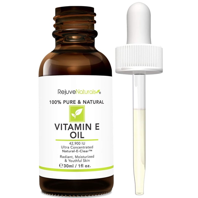 Aceite de vitamina E Rejuvenaturals 42.900 UI 100% puro y natural