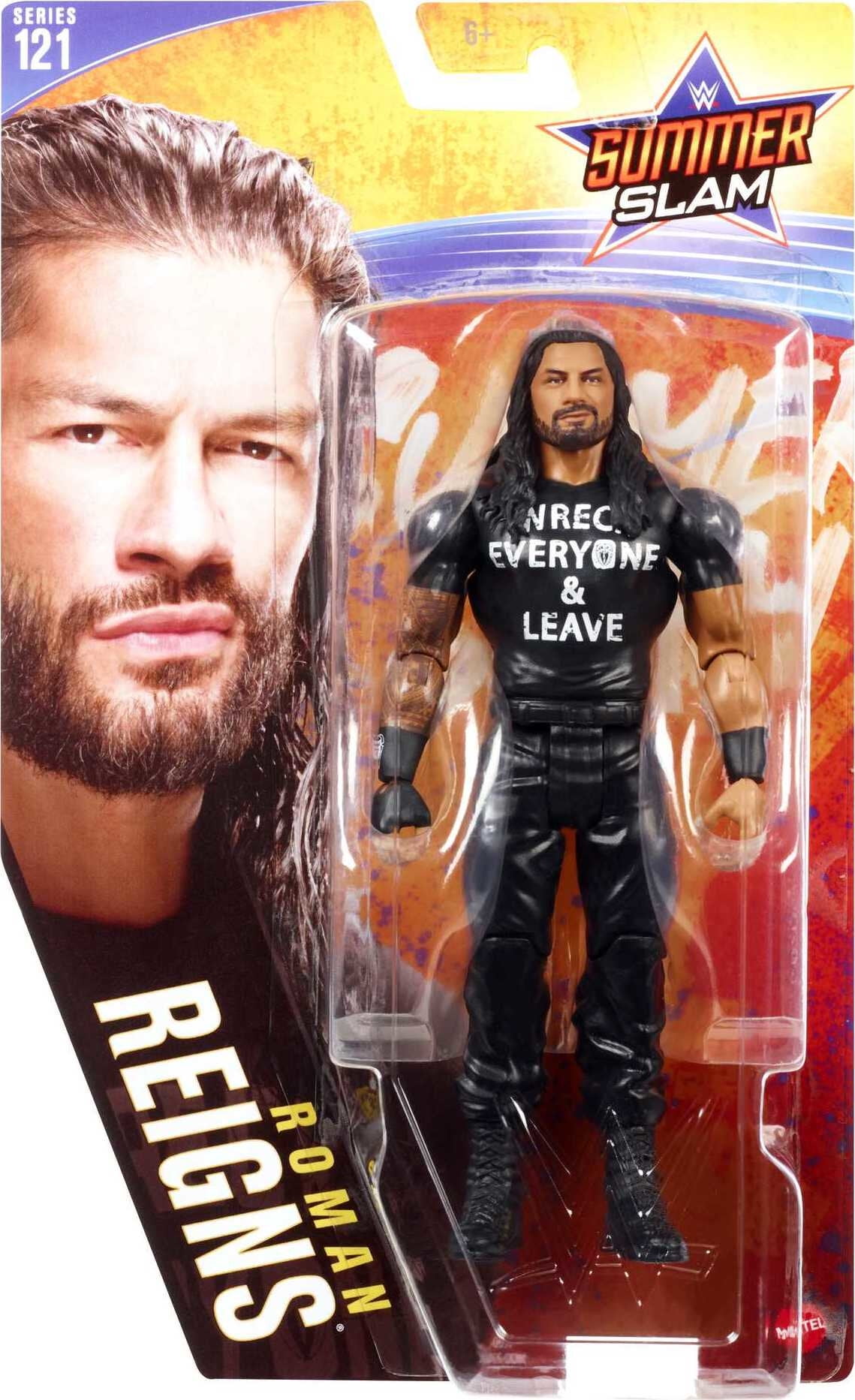 WWE Roman Reigns 6 in Action Figure Posable Toy and Collectible For Ages 6 Years Old & Up