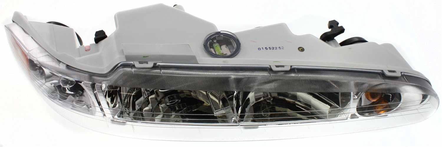 Headlight Compatible With 1998-2002 Oldsmobile Intrigue Right Passenger Halogen With bulb(s)