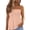 #02Beige, variant on Tube Tops Women Elastic Trim Strapless Shirts Summer Casual Bandeau Tank Off The Shoulder Top Going Out Tunic Purple 2XL