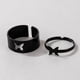 thumbnail image 4 of Anillos para mujer, regalos para mujer, huecos, personalidad, estilo punk, pareja, traje, un anillo, 4 of 5