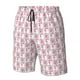 thumbnail image 4 of Fotbe Flamingo On Checkered Trajes de Baño Estampados para Hombre, Shorts de Verano de Secado Rápido, Ropa de Playa, Bañadores-3X-Large, 4 of 6