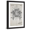 thumbnail image 3 of "Logo meter 1920 Old Paper" Framed Painting Art Print, 3 of 5