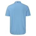 thumbnail image 3 of Men's Cutter & Buck Blue Carolina Panthers Forge Eco Fine Line Stripe Polo, 3 of 3