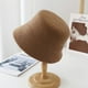 thumbnail image 4 of Sonducket Sombrero de cubo para mujer, Color sólido, playa, portátil, viaje, protección solar, gorra, pesca, senderismo al aire libre, ropa, pescador Sombreros Marron oscuro Sonducket AP013113-06, 4 of 6