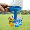thumbnail image 4 of Labymos Upgrade 6 Shot Glass Dispenser and Holder,Dispenser For Filling Liquids with 6pcs Silicone Plug, 4 of 8