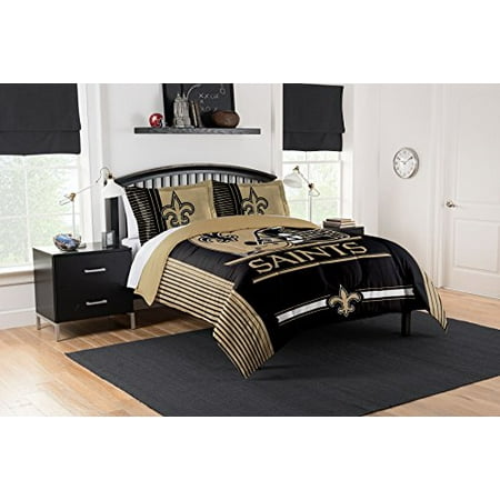 Officially Licensed Nfl New Orleans Saints Safety King Comforter And 2 Sham Set Canada Officially Licensed Nfl New Orleans, King Size Nfl Bedding