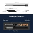 thumbnail image 2 of stedi Craft Hobby Knife Kit, Model Hobby Making Tools, All Metal Precision Craft Knife with 20PCS Blades for Gundam, Scale Military Model, 3D Resin Parts, 2 of 6