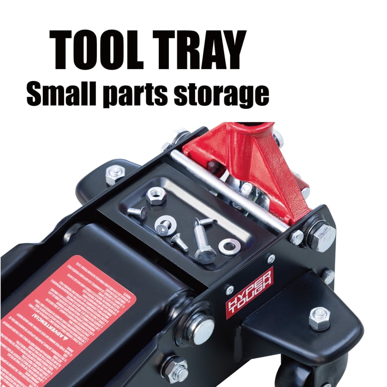 Hyper Tough 3-Ton Dual Pump Floor Jack photo 3