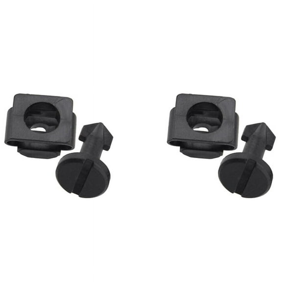 2X Engine Cover Undertray Wheel Arch Screw Plastic Black for 91501-SS8-A01, 91601-SS8-A01