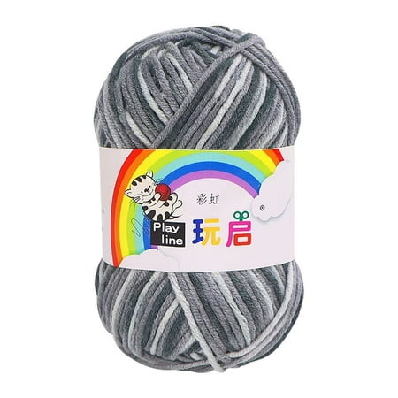 

QIIBURR Hand-made DIY Scarf Sweater Coat Bar Needle Thread Baby Line Thick Wool