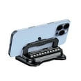 thumbnail image 4 of 2-in-1 Multi-Functional Car Phone Stand & Number Plate Holder, Sticky Stable Anti-Shake Dashboard Mount, Navigation Stand for Car Interior Accessories, Black, 1pc, 4 of 9