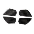 thumbnail image 3 of CUBIERTA de LA CUBIERTA de LA MANIJA de LA FIBRA de CARBONO NEGRA para EL ACCESORIO DEL AUTO de SM SunniMix Revestimiento de la tapa del asa de la manija de la puerta, 3 of 8