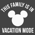 thumbnail image 2 of Men's Mickey & Friends This Family Is in Vacation Mode  Sweatshirt Charcoal Heather Large, 2 of 4