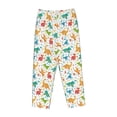 thumbnail image 4 of Xecao Dinosaur Women's Straight Lounge Pajama Pants: The Epitome of Relaxed Sleepwear, 4 of 9