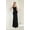 BLACK, variant on May Queen MQ1947 Juniors Womens Stretchy Strapless Formal Dress
