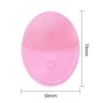 thumbnail image 2 of Gel facial cleanser food grade silicone facial cleansing brush facial cleansing artifact facial cleansing instrument, 2 of 5