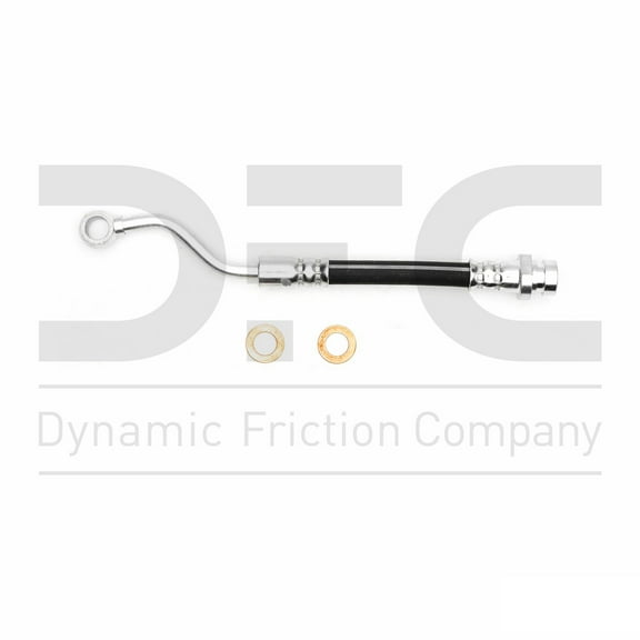 Rear Lower Right Dynamic Friction Company Brake Line Hose 350-21075 For 2010-2013 Kia Forte, 2010-2013 Kia Forte Koup, 2012-2013 Kia Forte5