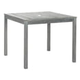 thumbnail image 5 of SAFAVIEH Montclair Outdoor Modern 5 Piece Dining Set with Cushion, Ash Grey/Beige, 5 of 6