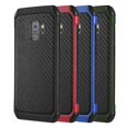 thumbnail image 3 of GSA Tough Carbon Fiber Hybrid Case for Samsung S9 - Black/Black, 3 of 8