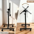 thumbnail image 3 of Zimtown Angle & Height Adjustable Laptop Desk Sofa Side Bed Notebook Table Stand Rolling, 3 of 15