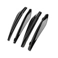 thumbnail image 3 of Guardabarros de rueda invisible para coche Macarena Aletas de rueda de coche Negro Brillante, 3 of 7