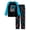 Black & Blue Gamer, variant on Beezizac Big Boys Pajamas Black & Blue Gamer 2-Piece Long Sleeve & Pants PJ Set Soft Kid Sleepwear Size 12