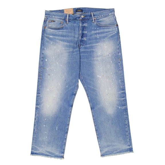 Polo Ralph Lauren Mid-Rise Cotton Denim Jeans, Size 38W-32L