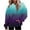 Light Blue Plus Size Womens Sweatshirts, variant on BSDJILFG Sweatshirt for Women Fall 2025 Gradient Color Hoodies Lightweight Winter Sweatshirts Long Sleeve Drawstring Sweaters With Pocket