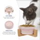 thumbnail image 4 of EeaseMX Comedero creativo para perros con soporte de madera, de cerámica, para cachorros, 4 of 8