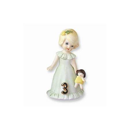 UPC 045544056328 product image for Enesco Growing up Girls Blonde Age 3 Figurine, 3.25 in | upcitemdb.com