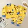 thumbnail image 2 of CHEEREAM Toddler Kids Baby Infant Newborn Pj’s Boys Girls Long Sleeve Cute Cartoon Tops Pants Sleepwear Pajamas Sets, 2 of 3