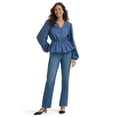 thumbnail image 3 of Lee Womens Peplum Top, 3 of 6