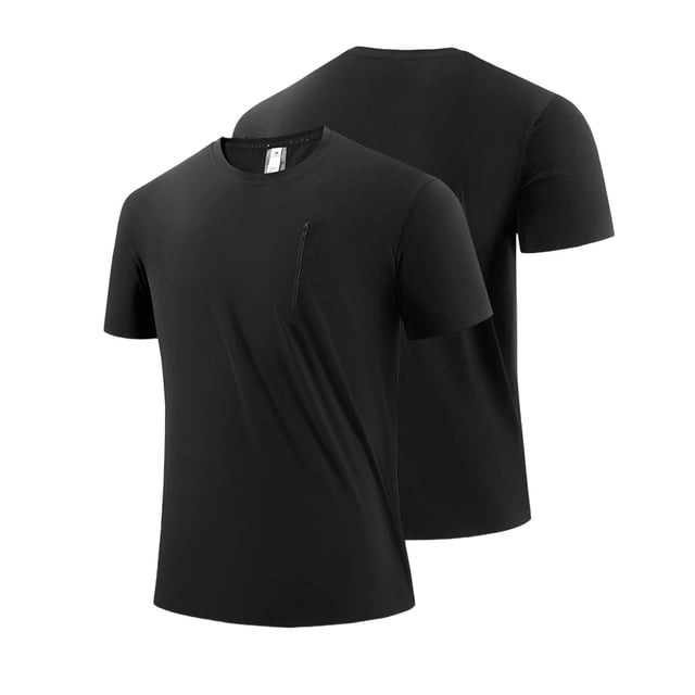 Tops de Trabajo de Verano Suelto Deportes sin Costuras Suéter Respirable Secado Rápido Manga Corta Cuello Redondo Tops de Verano Casual