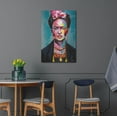 thumbnail image 4 of Luxe Metal Art 'Frida' Metal Wall Art, 24"x36", 4 of 9