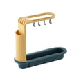 thumbnail image 2 of Estante para fregadero de 4 colores, organizador para fregadero de cocina, soporte para esponja de jabón, escurridor para fregadero, cesta de Organizadores de utensilios de cocina azul oscuro Inteprter HA004215-01B, 2 of 6