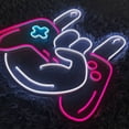 thumbnail image 2 of Handmadetneonsign Game Controller Neon Sign, Game Zone Led Sign, Game Led Sign, Custom Neon Sign, 2 of 5