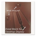 thumbnail image 4 of Leatherette Document Frame, 8-1/2 X 11, Burgundy, Pack Of Two | Bundle of 5 Packs, 4 of 6