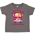 thumbnail image 3 of Inktastic Fire Truck 3rd Birthday Boy Boys Toddler T-Shirt, 3 of 5