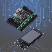 Dual Axis 3D Printer Motherboard HPDXS002154 With TFT Display Set For 6 Axes Motor Controllers