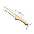 thumbnail image 4 of Upgrade Your BBQ Game with 1pc Self-Standing Stainless Steel Grill Tongs for Korean and Japanese BBQ, Veggies, and Seafood - Perfect for Home, School, Bakery, Camping, and Oven Use with Bonus Tweezers, 4 of 5