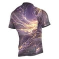 thumbnail image 2 of joogoo Galaxy Glitter Men's Cycling Jerseys Mountain Bike Short Sleeve Tops 3XL, 2 of 7