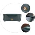 thumbnail image 3 of KAKOWELY 1Pc Simple Design Handmade PU Packet for Glasses Storage Retro Design Packet,6.89"X2.76"X1.81", 3 of 5