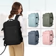 thumbnail image 5 of Extra Large Travel Backpack for Women Men Flight Approved, 42L Expandable Personal Item Travel Bag Water Resistant Business, Carry on Laptop Backpack Casual Daypack for College Hiking Black, 5 of 7