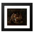 thumbnail image 2 of Robert Wilhelm Ekman 17x15 Black Modern Framed Museum Art Print Titled - Sunday Night at Grandma's (Grandmother's Birthday), Sketch (1861), 2 of 5