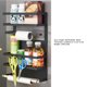 thumbnail image 3 of Estante De Refrigerador Magnético Estante Magnético Multifuncional Estante De Especias Magnético Extraíble Organizador De Botellas De Condimentos Con Gran Capacidad Para Cocina Interior Moyic HA026758-01, 3 of 6