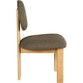 thumbnail image 5 of Pemberly Row 17" Fabric & Wood Dining Chair in Olive Green (Set of 2), 5 of 9