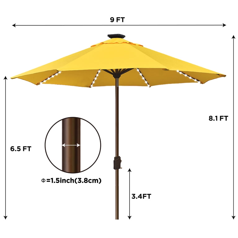 extra large tilting patio umbrella Amazon.com : Outsunny 14ft Patio Umbrella Double-Sided Outdoor Market Extra  Large Umbrella with Crank, Cross Base for Deck, Lawn, Backyard and Pool,  Brown : Patio, Lawn & Garden
